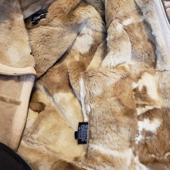 Black Rivet suede and fur‎ jacket size medium - Picture 8 of 8